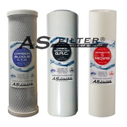 FILTERS OSMOSIS 10" HQ ASFILTER PACK 3