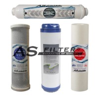 FILTRES OSMOSEUR 10" ASFILTER PACK 4