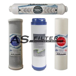FILTRES OSMOSEUR 10" HQ ASFILTER PACK 4