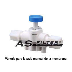 VALVULA LIMITADORA 550ml. CON FLUSHING