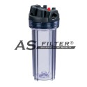 FILTER HOUSING CLEAR 10" 2P C.3/4"