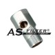 FEED WATER CONNECTOR 3/8" 5,2cm. ASFILTER
