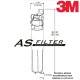 3M AP-903 FILTRO SED/CARB 5M 1"NPT