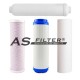 FILTERS FOR OSMOSIS 10" STD PACK 4