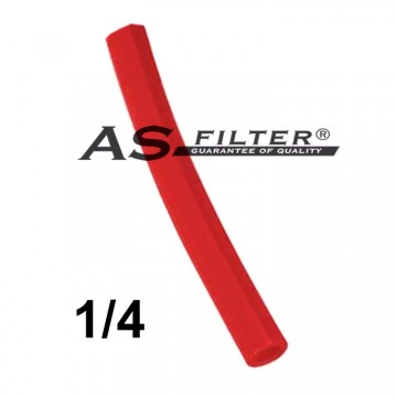 RED REVERSE OSMOSIS TUBING 1/4" (Aprox. 6,35mm)