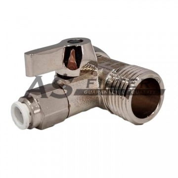 CONEXION DE RED 1/2" CON VALVULA C/RAPIDA 1/4"