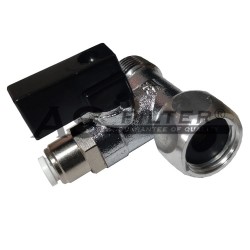 CONEXION DE RED 3/8" CON VALVULA C/RAPIDA 1/4"