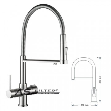 GRIFO 3 VIAS MOD.212-BS