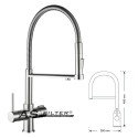 GRIFO 3 VIAS MOD.212-BS