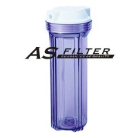 FILTER HOUSING 10" CLEAR FOR RO EC ASFILTER