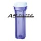 FILTER HOUSING 10" CLEAR FOR RO EC ASFILTER