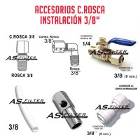 3M ACCESORIOS DE INSTALACIÓN 3/8" ROSCA