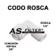 CODO C.RAPIDA 3/8" X ROSCA 1/4"