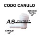 CODO C.RAPIDA 3/8" X CANULO 3/8"