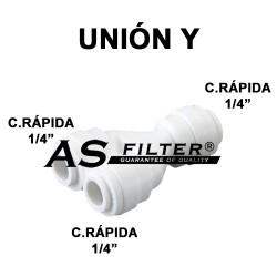 UNION Y C.RAPIDA 1/4"