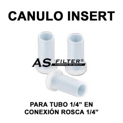 CANULO INSERT 1/4"