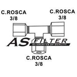 TE C.ROSCA3/8 X C.ROSCA3/8 X C.ROSCA3/8