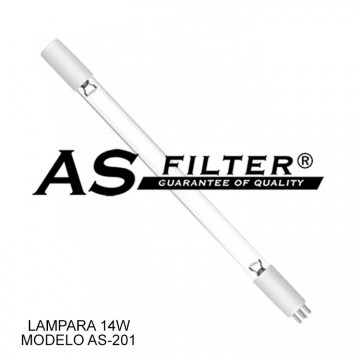 LAMPARA UV 14W UVC-D287T5